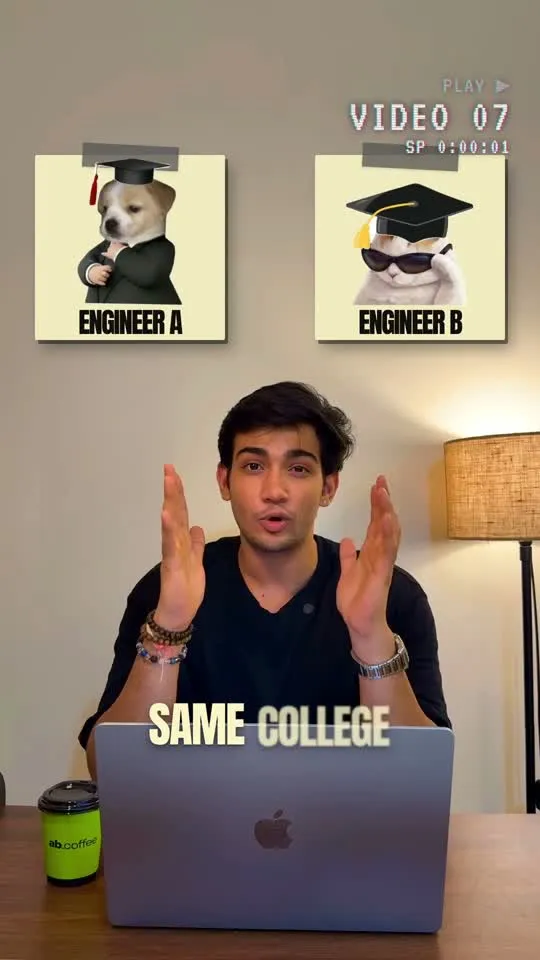 Two engineers, same skill